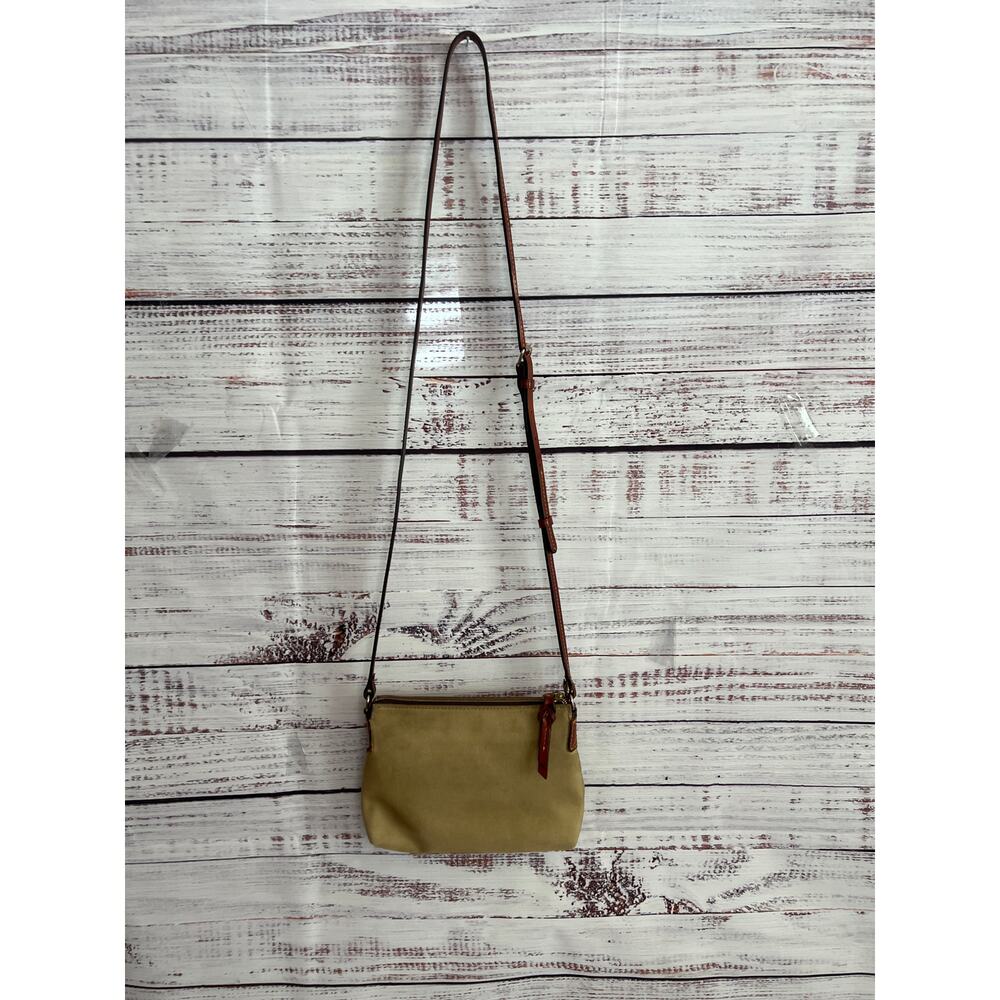 Dooney & Bourke Canvas Crossbody Pouchette Kahki - Picture 4 of 15